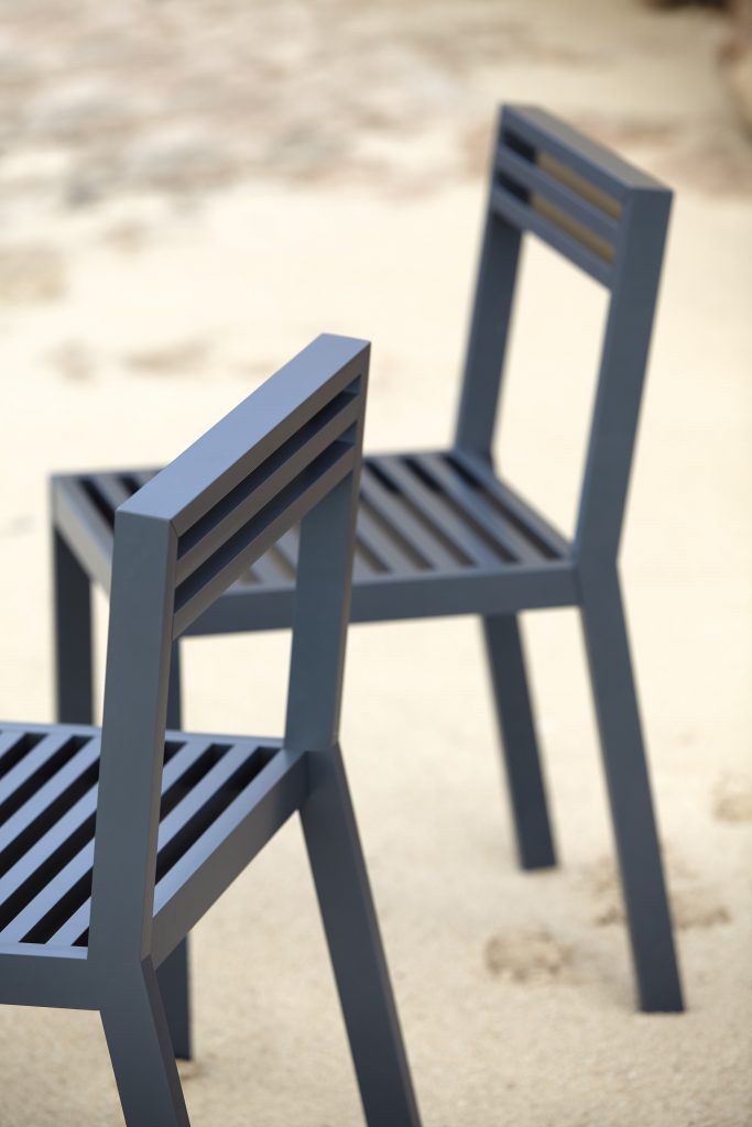 Gandia Blasco DNA Dining Chair in anthracite