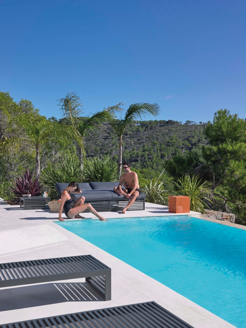 Gandia Blasco I DNA double lounger XL