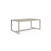 Gandia Blasco DNA Dining Table 179 in sand, Seitenansicht 