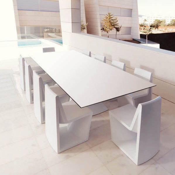 Vondom I Rest dining table 300 cm, rectangular