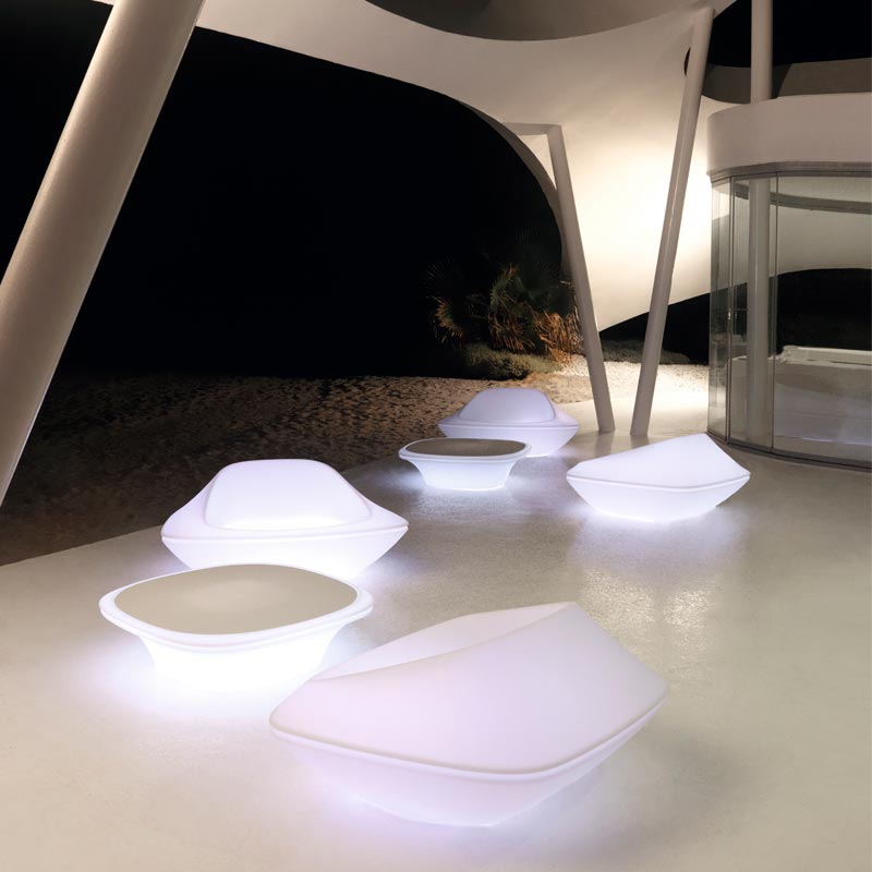 Vondom I UFO Lounge Table 100 cm, square