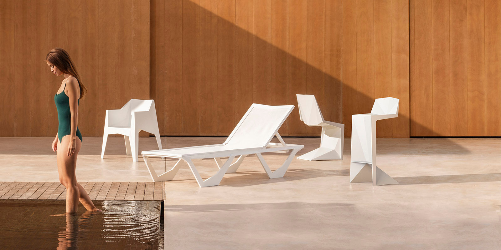 Vondom I Voxel Barstuhl, 4er Set