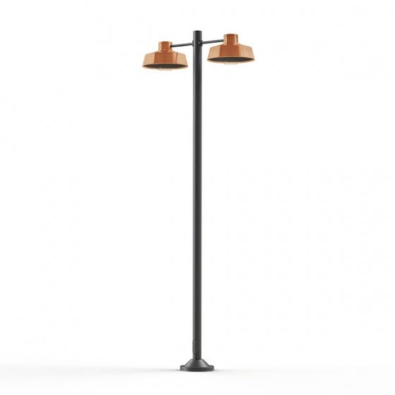 Roger Pradier FAKTORY Stehleuchte mit 2 Lampen Kupfer