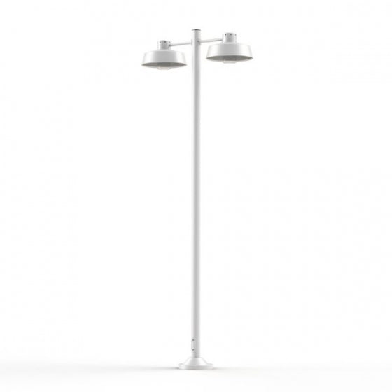 Roger Pradier FAKTORY Stehleuchte mit 2 Lampen reinweiß