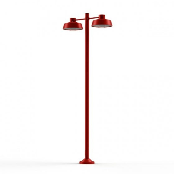 Roger Pradier FAKTORY Stehleuchte mit 2 Lampen tomatenrot