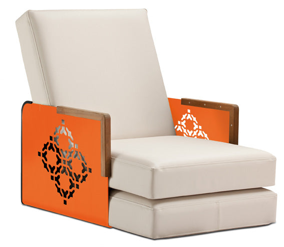 Ego Paris Lounge Kube Orient Teak