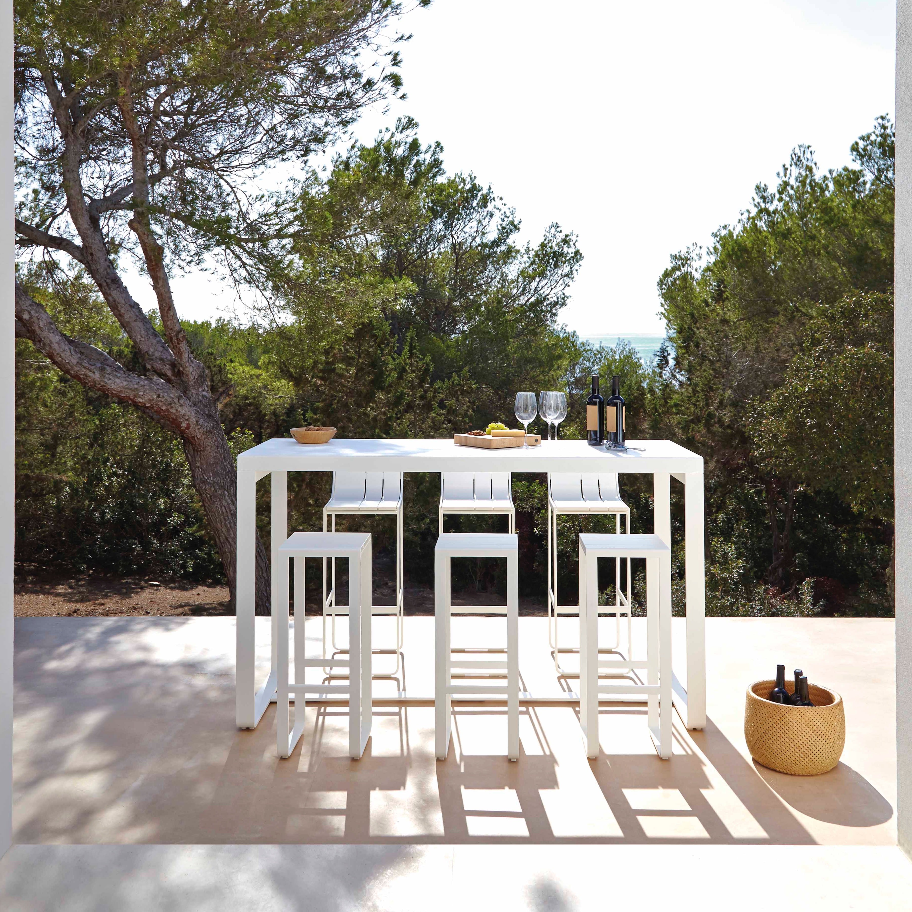 Gandia Blasco I Flat Bar Table 180 cm, rechteckig