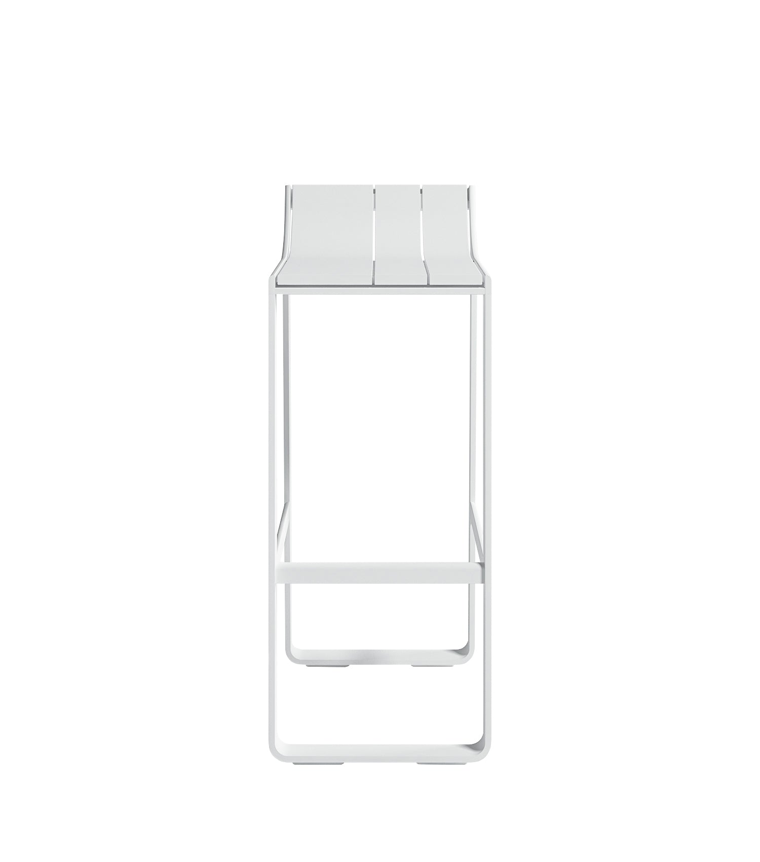 Gandia Blasco I Flat High Stool with Backrest