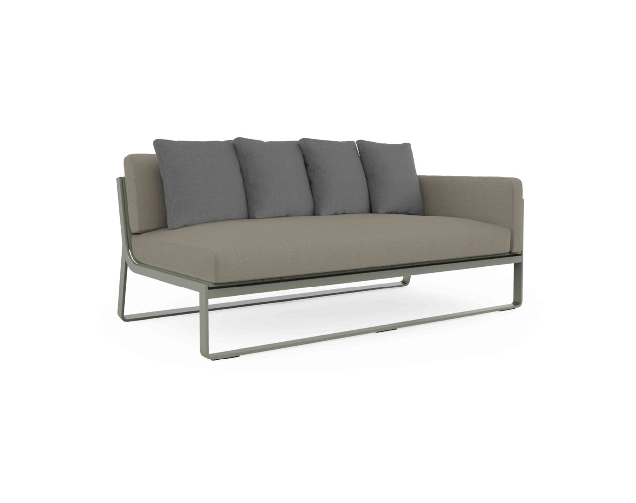 Gandia Blasco I Flat Abschlusssofa Sectional 1 rechts