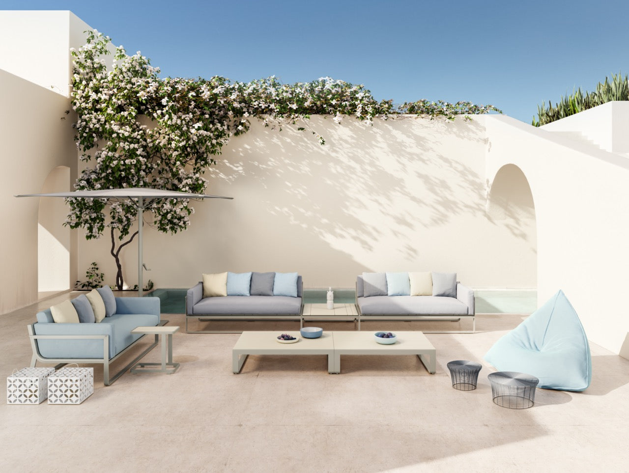 Gandia Blasco I Flat Abschlusssofa Sectional 1 rechts