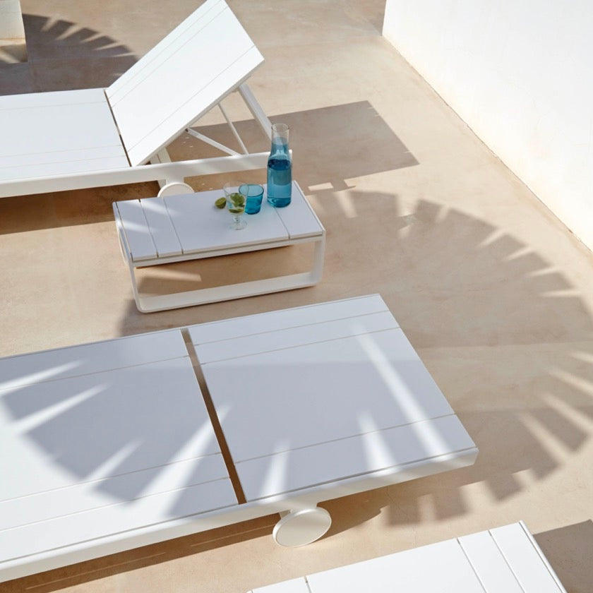 Gandia Blasco I Flat Side Table 70 cm, rechteckig