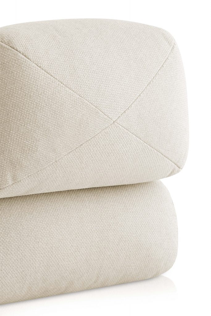 Gandia Blasco Grapy Lounge Chair in bora bora, Details Rückenlehne