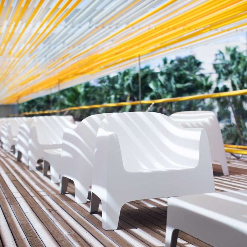 Vondom I Solid lounge chairs, set of 4