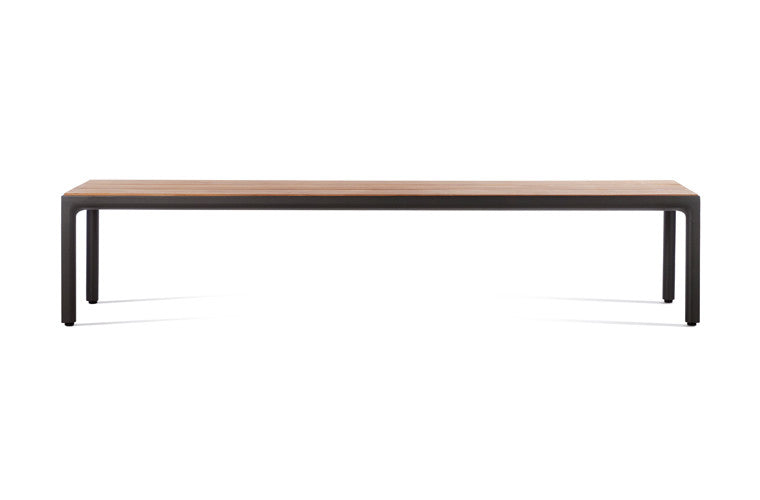 Tribú ILLUM Sitzbank in wengé/teak