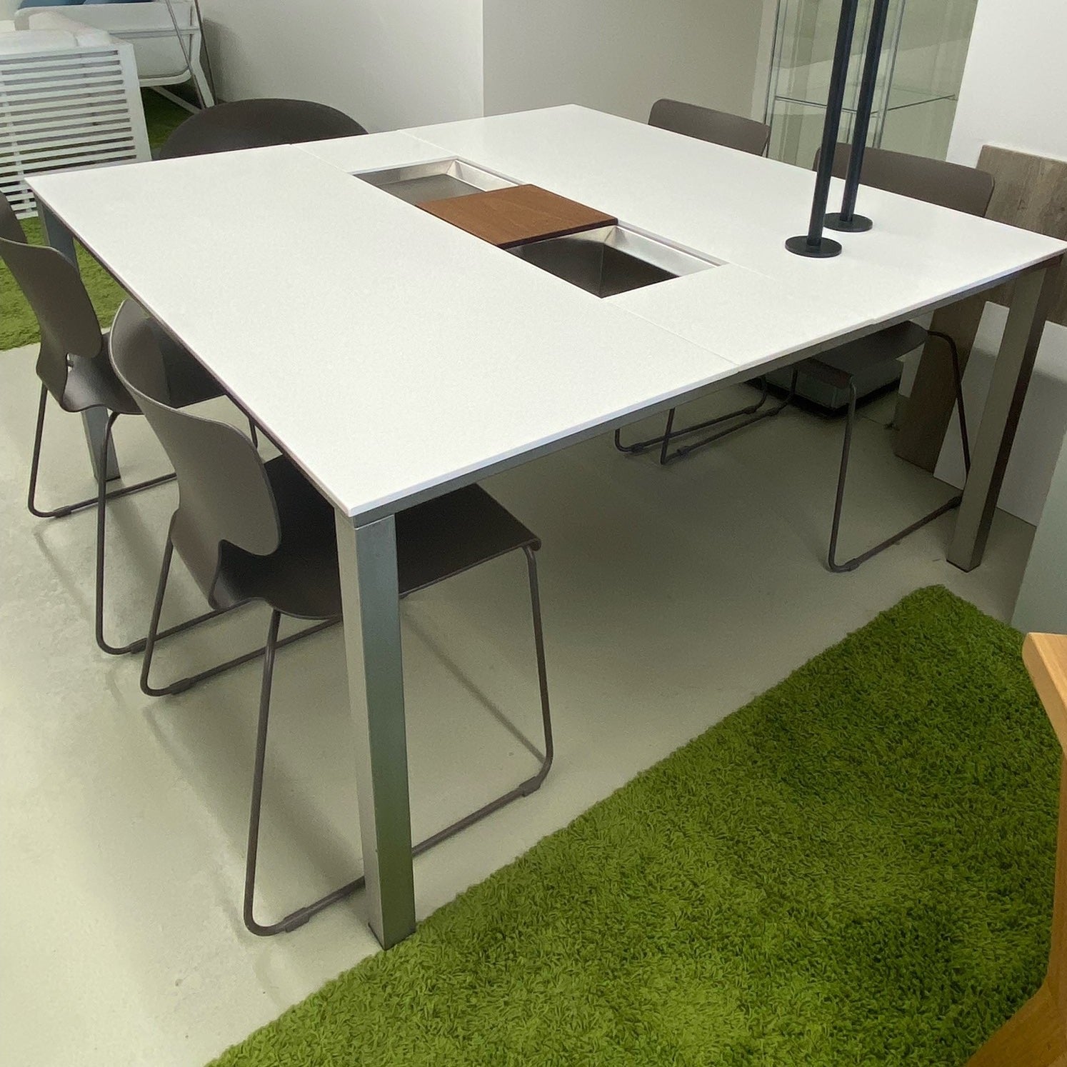 Garten-Stuhl I TQ150 Esstisch 149 cm, quadratisch, Ausstellungsstück