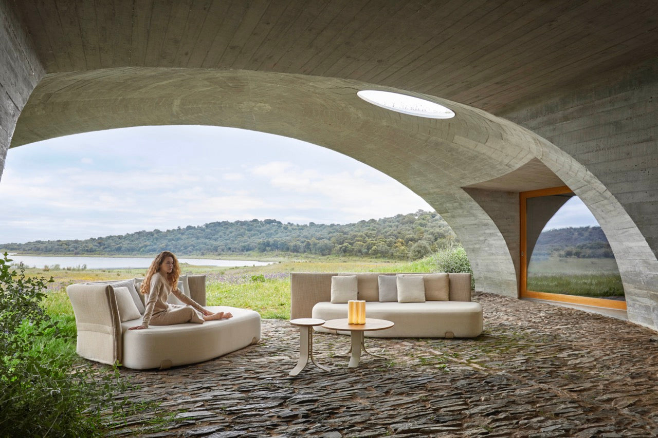 Gandia Blasco I Isla Loungetisch 50 cm, rund