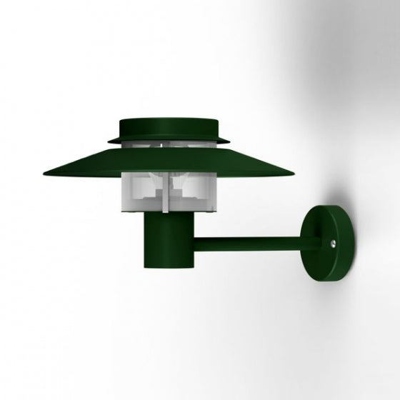 Roger Pradier KERLOUAN Wandleuchte englischgrün