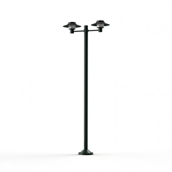 Roger Pradier KERLOUAN Stehleuchte mit 2 Lampen schiefergrau