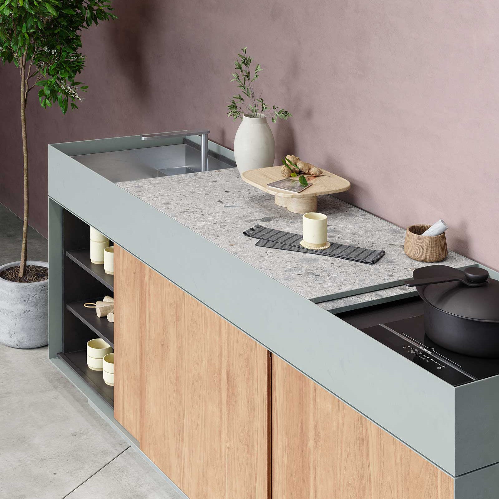Kettal I Accessoires Outdoor Kitchen Induction