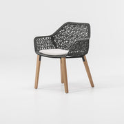 Kettal I Maia Dining Armchair Teak Legs