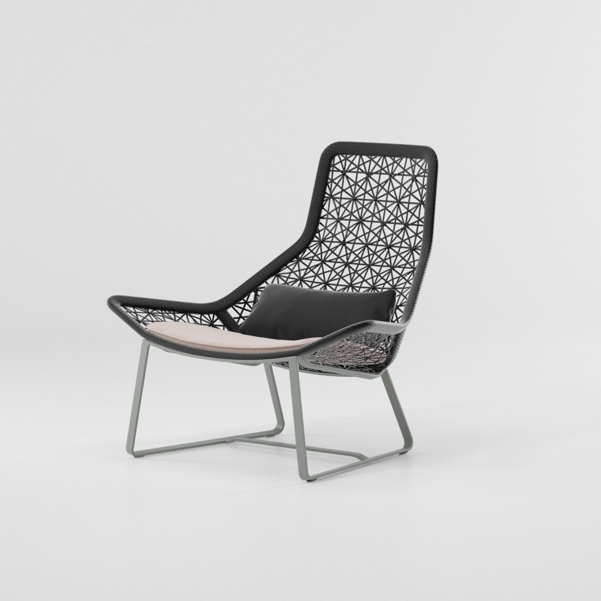 Kettal I Maia Relax Armchair Aluminium Legs
