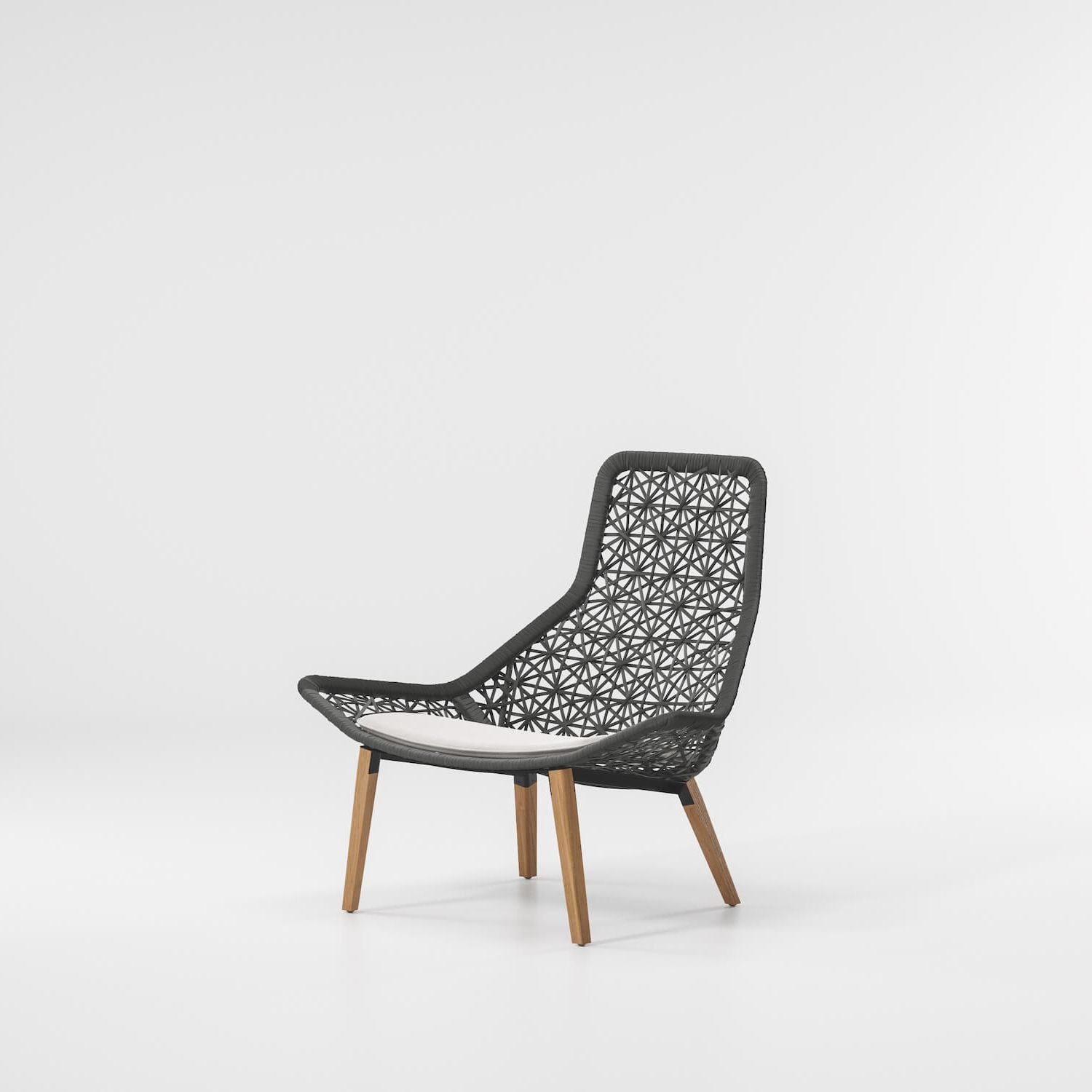 Kettal I Maia Relax Armchair Teak Legs