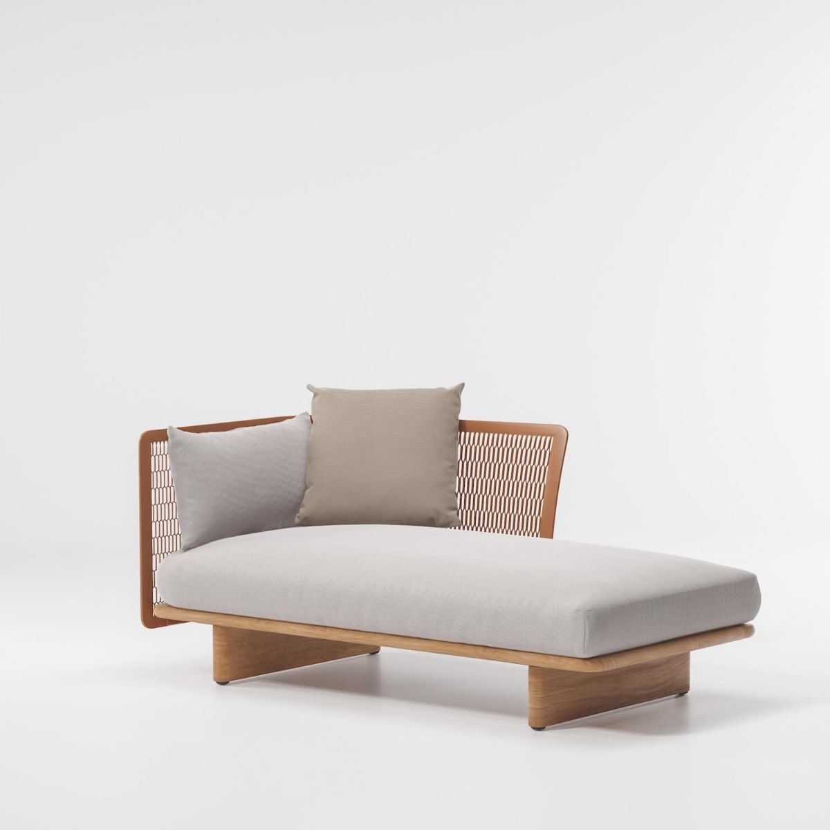 Kettal Mesh Right Chaise Lounge