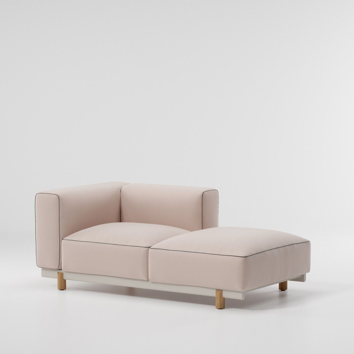 Kettal I Molo Left Corner 2-Seater Open