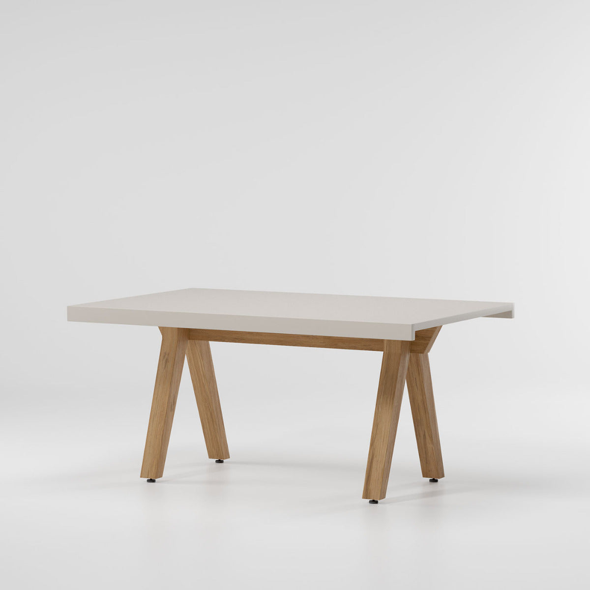 Kettal Vieques Dining Table / 6 Guests Teak Legs