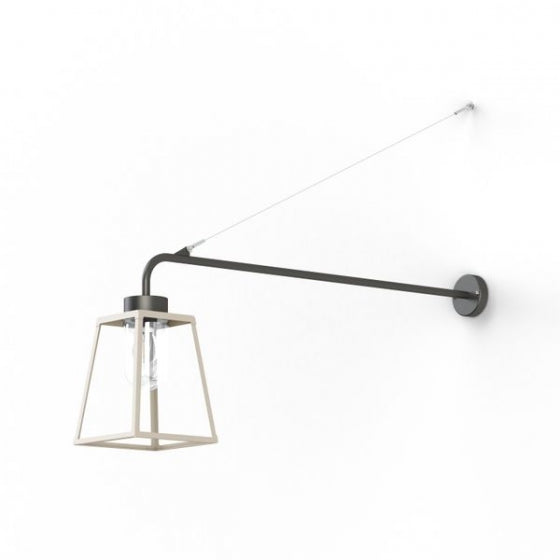 Roger Pradier LAMPIOK 1 Wandleuchte Stange reinweiß