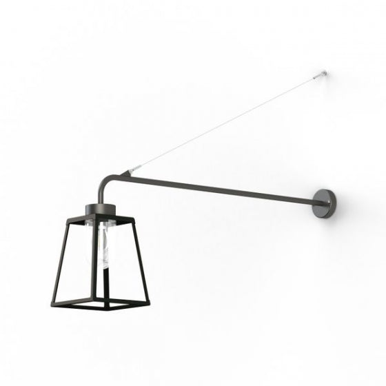 Roger Pradier LAMPIOK 1 Wandleuchte Stange schwarzgrau