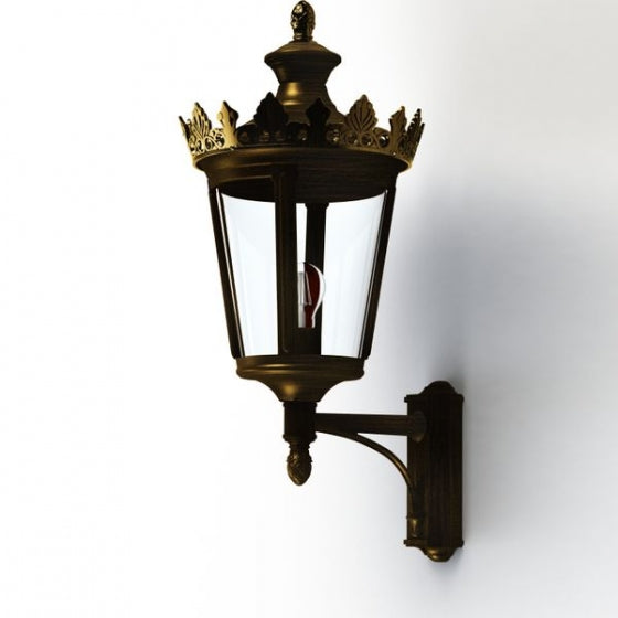 Roger Pradier LOUVRE Wandleuchte aufrecht gold