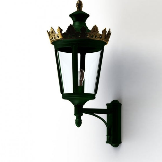 Roger Pradier LOUVRE Wandleuchte aufrecht englischgrün