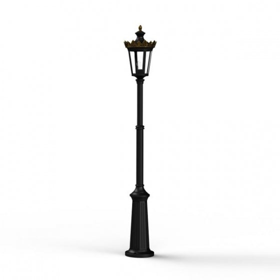 Roger Pradier LOUVRE Stehleuchte mit 1 Lampe tiefschwarz