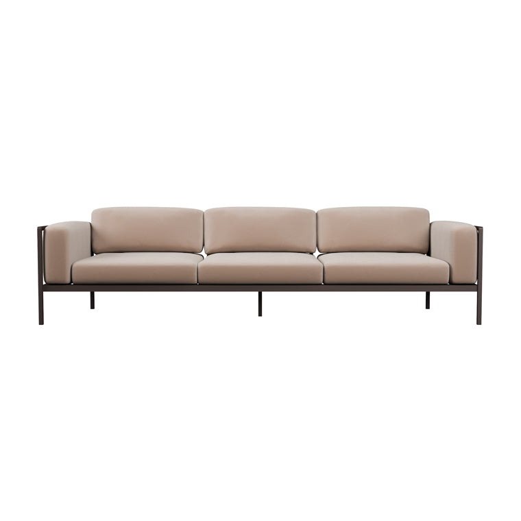 Tribù NATAL ALU regular Sofa 3-Sitzer