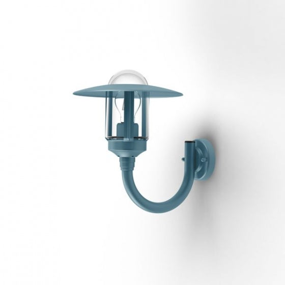 Roger Pradier NEWPARK Wandleuchte gebogen blau