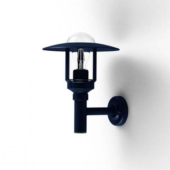 Roger Pradier NEWPARK Wandleuchte aufrecht stahlblau