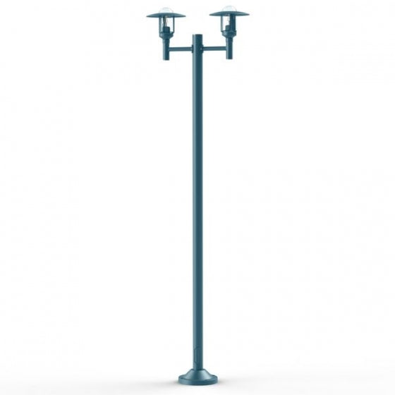 Roger Pradier NEWPARK Stehleuchte mit 2 Lampen blau