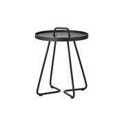Cane-Line On-the-move Beistelltisch Extra-Klein schwarz