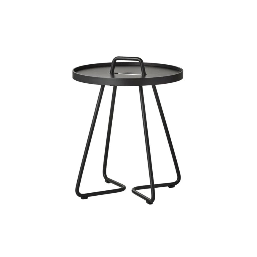 Cane-Line On-the-move Beistelltisch Extra-Klein schwarz