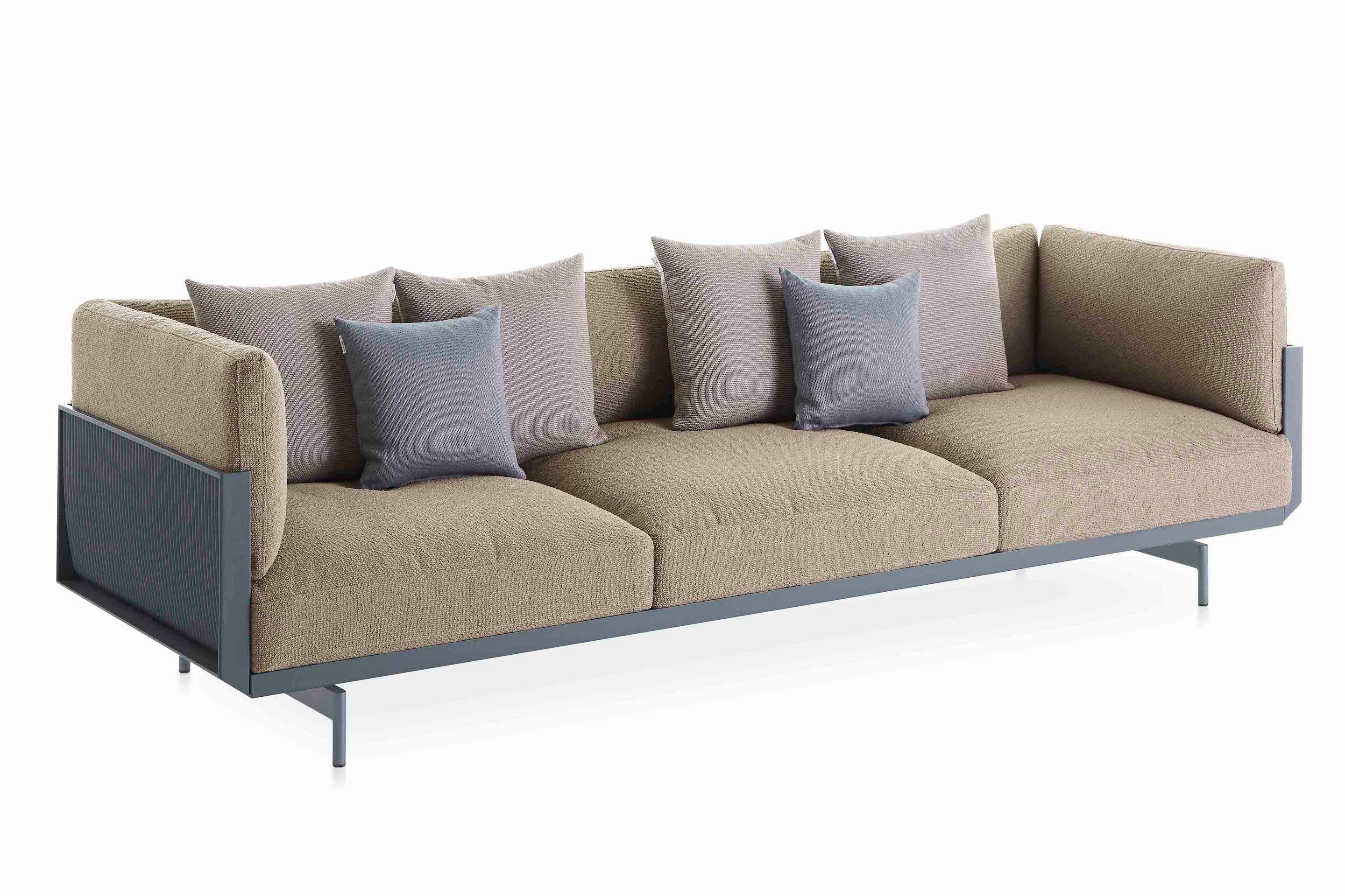 Gandia Blasco I Onde 3 Seat Sofa 267 cm