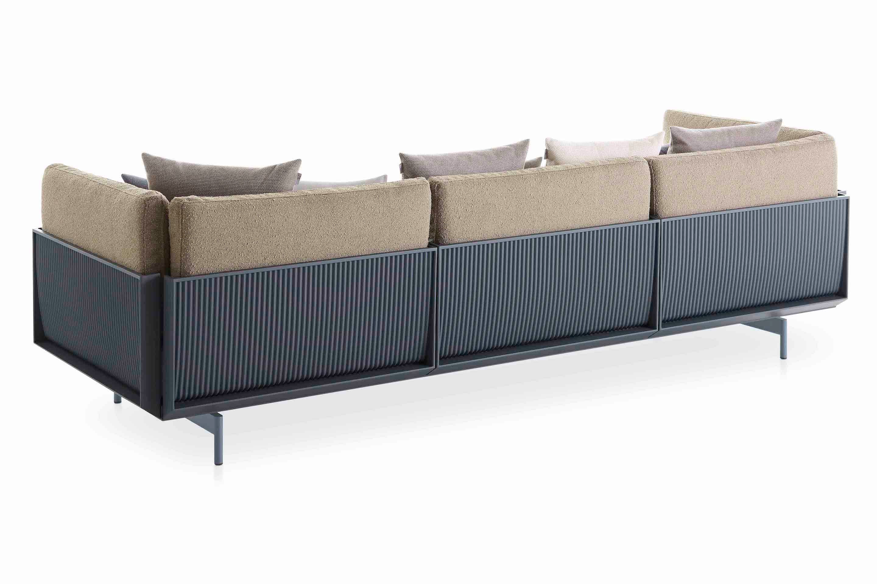 Gandia Blasco I Onde 3 Seat Sofa 267 cm