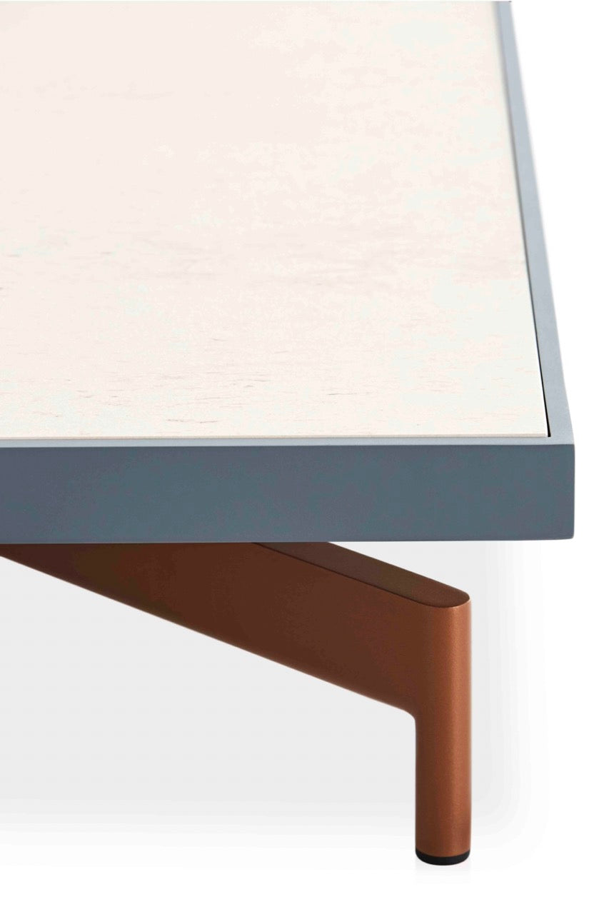 Gandia Blasco I Onde Couchtsich 85 cm, quadratisch