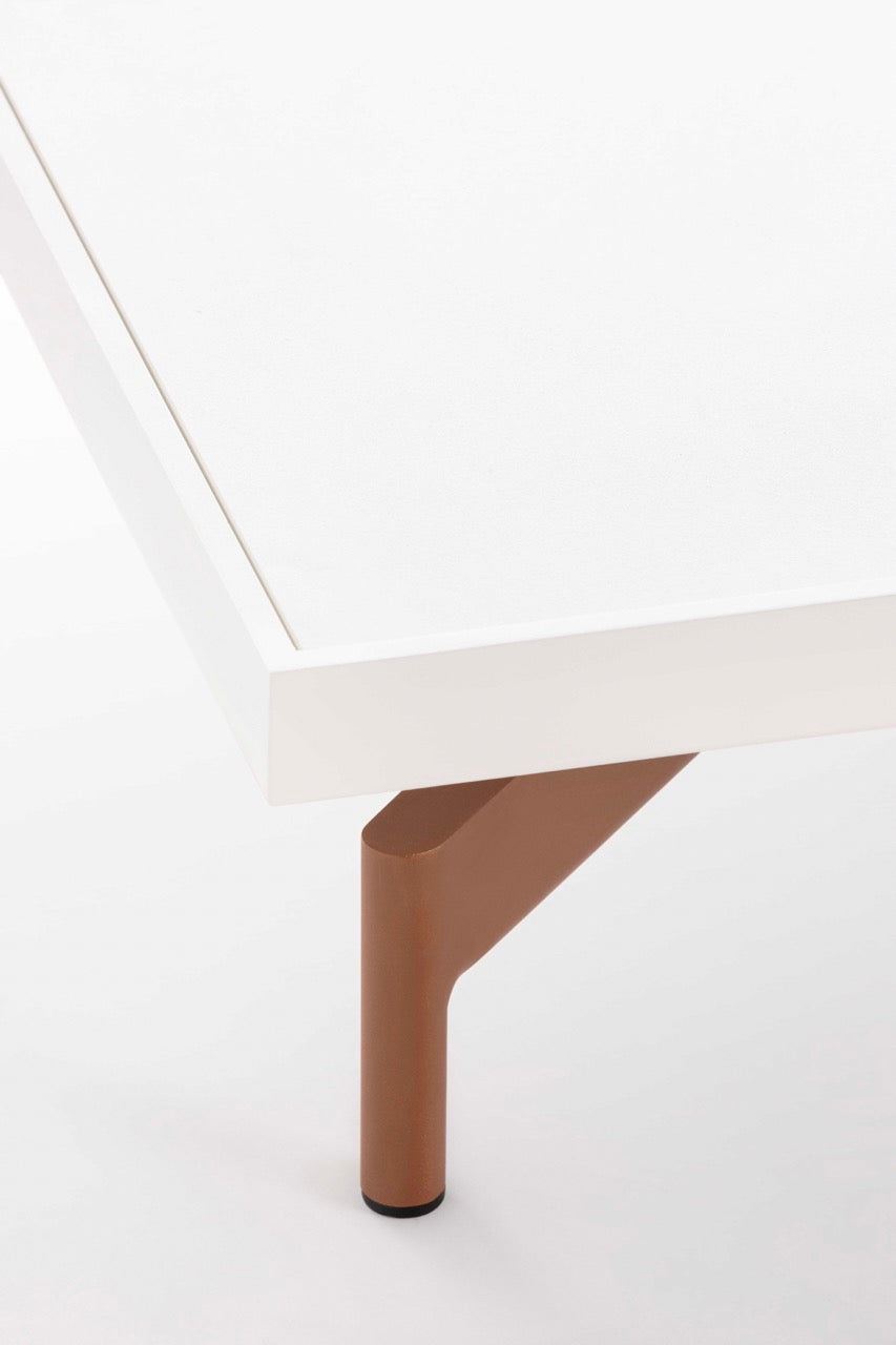 Gandia Blasco I Onde Couchtsich 85 cm, quadratisch