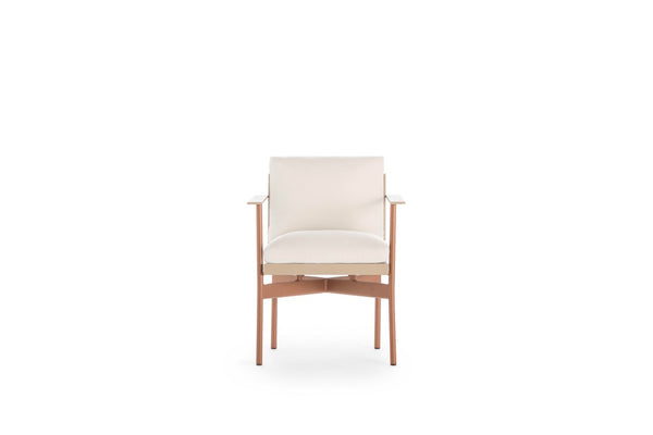 Gandia Blasco Onde dining chair with armrests