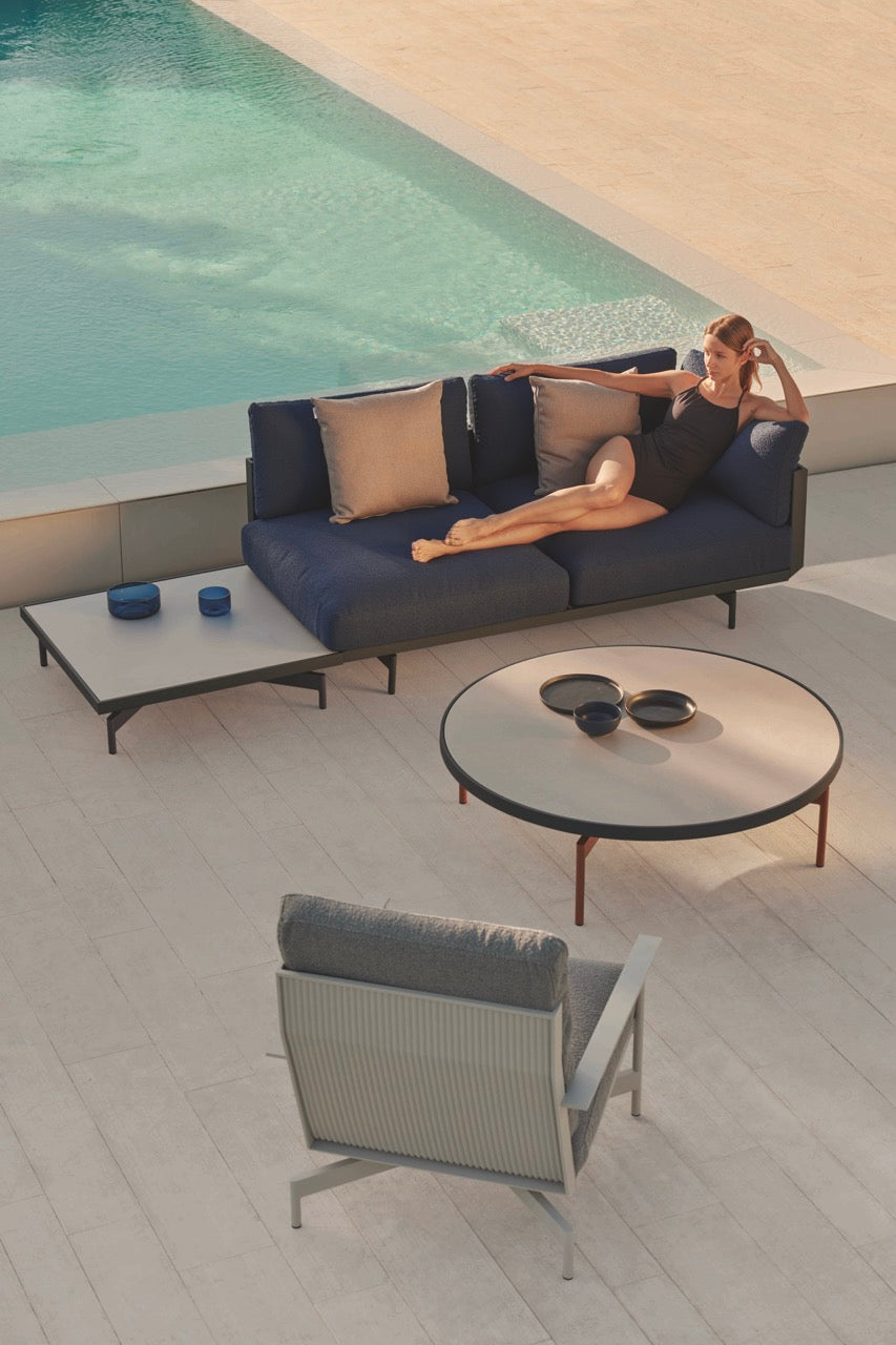 Gandia Blasco I Onde Couchtsich 85 cm, quadratisch