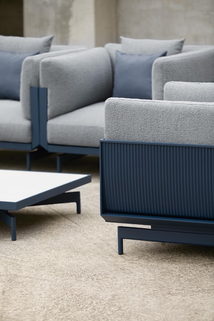 Gandia Blasco I Onde Couchtsich 85 cm, quadratisch