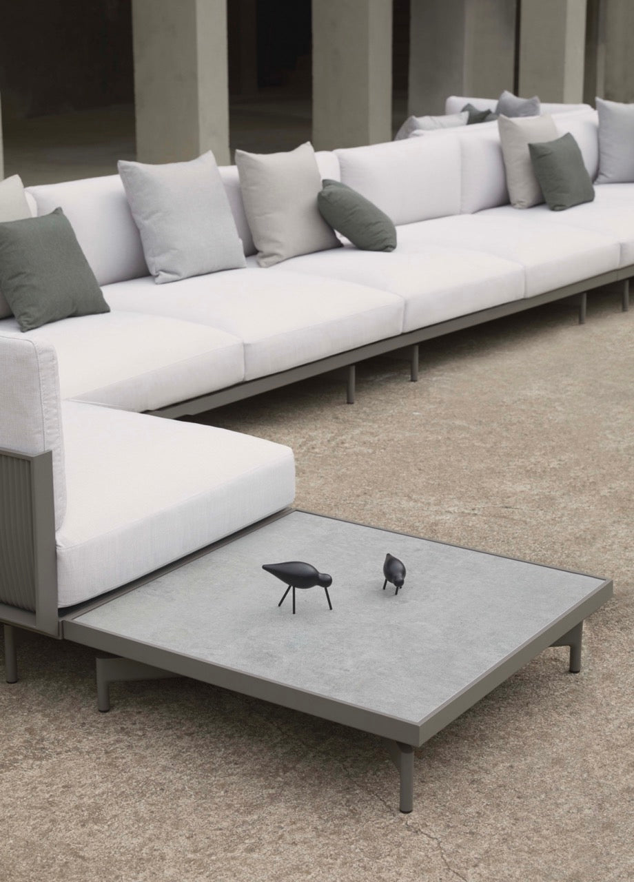 Gandia Blasco I Onde Couchtsich 85 cm, quadratisch