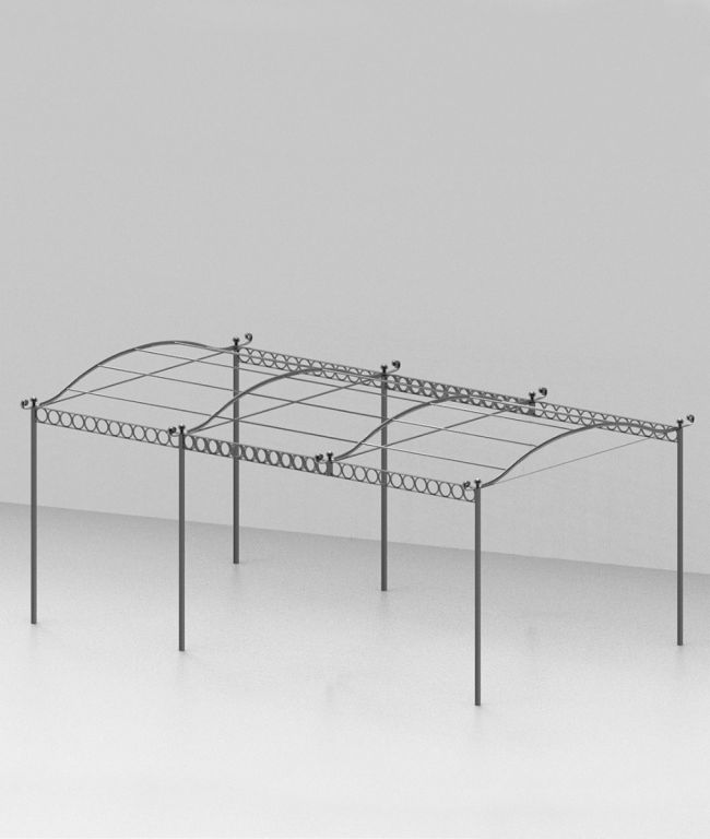 Unopiu I Tibisco freistehende Pergola