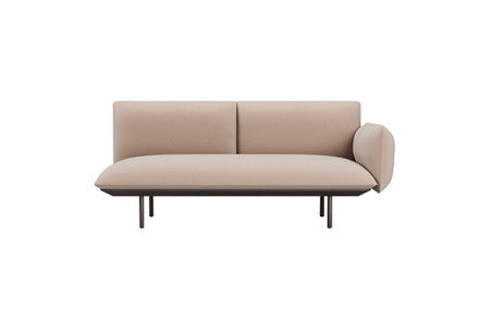 Tribù SENJA SOFA 2-Sitzer Eckmodule, links, niedrige Arme